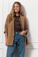 Studio Anneloes Sofia Bonded Blazer 13084 Blazers 1300 Caramel - thumbnail