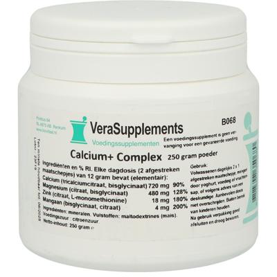 VeraSupplements Calcium+ Complex Poeder VeraSupplements Calcium+ Complex Poeder