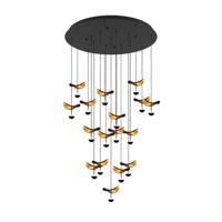Stars of Light Zwart met goude hanglampDracera - 390341 - thumbnail