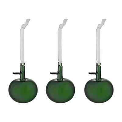 Iittala Kerst 2021 Glazen appel groen set van 3