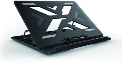 Conceptronic Conceptronic THANA ERGO S - Notebook-Ständer - 39.6 cm (15.6) Cooling-pad voor laptop In hoogte verstelbaar