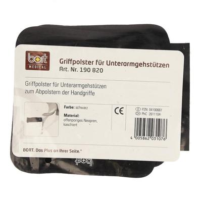 Bort Beschermkussens Kruk Zwart Met Velcro