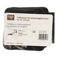 Bort Beschermkussens Kruk Zwart Met Velcro - thumbnail