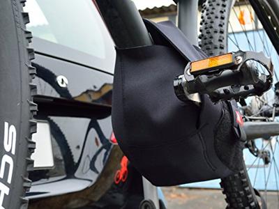 Fahrer middenmotor beschermingshoes universeel zwart - thumbnail