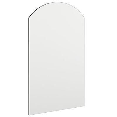 VidaXL Spiegel met led-verlichting boog 70x40 cm glas