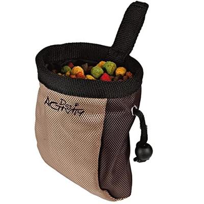 TRIXIE SNACKZAKJE BAGGY ZWART / GRIJS 10X10X15 CM 3 ST