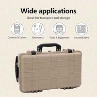 VidaXL Harde bagagekoffer zand 56 x 35 x 23 cm polypropyleen en abs - thumbnail