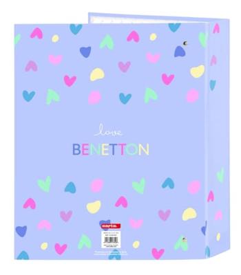 Ringmap Benetton Lila Lila A4 27 x 33 x 6 cm