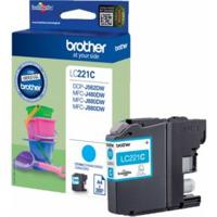 Inktcartridge Brother LC-221C blauw - thumbnail