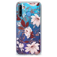 Back Cover Huawei P30 Lite Watercolor Flowers - thumbnail
