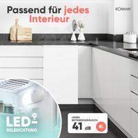 Bomann KS 7257 Koelkast Energielabel: E (A - G) 83 l Staand apparaat Wit - thumbnail