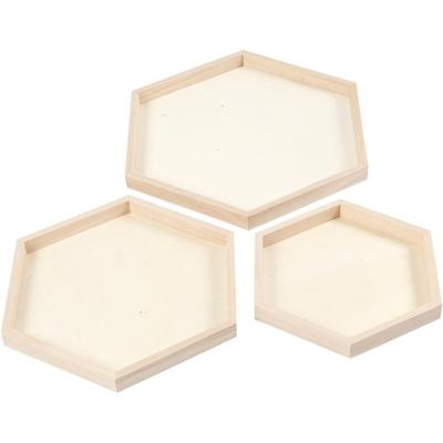 Creativ Company Dienbladen, d 21+26+31 cm, 3 stuk/ 1 set - thumbnail