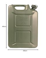 Hünersdorff 802000 PROFI Jerrycan voor brandstof 20 l Polyethyleen - thumbnail