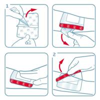 Leukomed T Plus Skin Sens. 8cmx10cm 5 7617801 - thumbnail