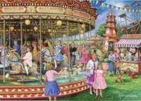 Gallopers Puzzel 1000 Stukjes - thumbnail