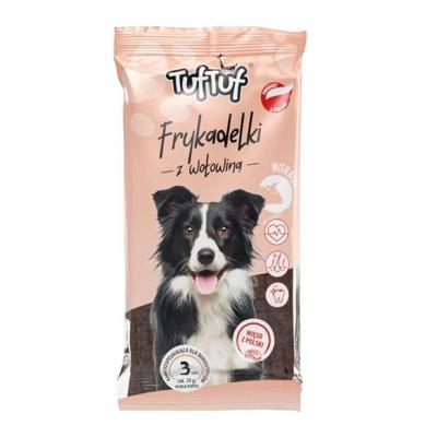 TUF TUF Meaty sticks with beef - traktatie voor hond - 70g