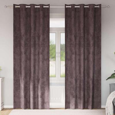 VidaXL Velvet gordijnen met gordijnen 2 pcs bruin 245 x 140 cm fluweel