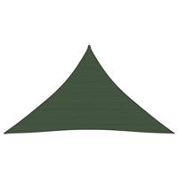 VidaXL Zonnezeil 160 g/m² 4x4x5,8 m hdpe donkergroen - thumbnail