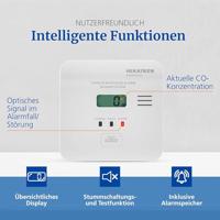 Hekatron KonexXt CO One Koolmonoxidemelder Incl. batterij (10 jaar) werkt op batterijen Detectie van Koolmonoxide - thumbnail