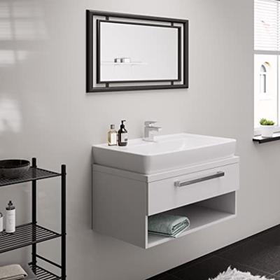 Hansgrohe Wastafelmengkraan Vernis Shape Eengreeps 70 CoolStart Zinc Met Trekwaste Chroom - thumbnail