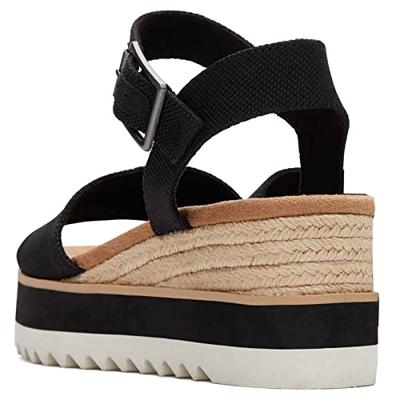 Toms Alpargata Platform 10017856 Zwart-41 maat 41