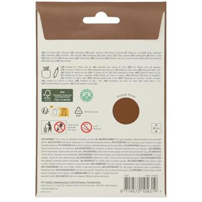 Folieballon Cijfer 1 Bruin Mat (86cm)