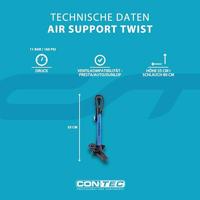 CONTEC vloerpomp "air support twist" ct hand compressor air support twist black/blue - thumbnail