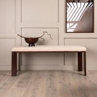 Nohr Eetkamerbank 'Niel' Teddy, 120cm - thumbnail