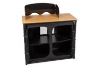 Redwood Hickory Kookkast - thumbnail