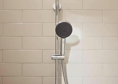 Hansgrohe Regendouche set Pulsify S Showerpipe 260 1 Jet Met ShowerTablet Select 400 Chroom