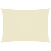 Zonnescherm rechthoekig 5x7 m oxford stof crmekleurig - thumbnail