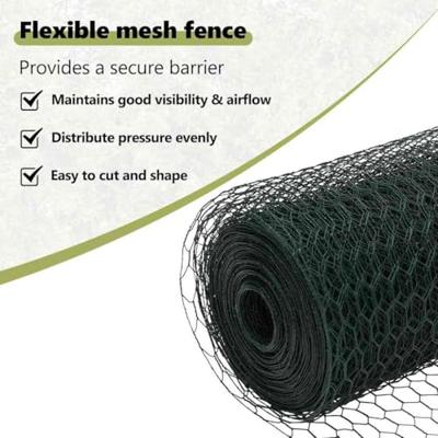 VidaXL Afrasteringspaal groen 10 x 1,4 m (13 mm gaas) staal en pvc