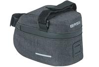 Basil city dubbele fietstas mik, zwart - thumbnail