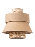Light depot - lampenkap Cane weave - nature -Outlet - thumbnail