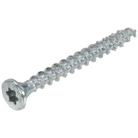 Dynaplus Unischroef/Spaanplaatschroef VZ (Verzinkt) Pk (Platkop) Torx TX15 3.5X30 | 200 stuks - 0281.01.17201 - thumbnail