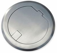 LEDmaxx 105628 1-voudig Vloerinbouw-contactdoos Aanraakbeveiliging IP20 Aluminium - thumbnail