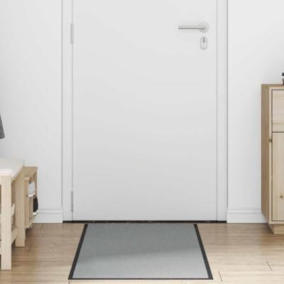 VidaXL Deurmat 60x150 cm grijs
