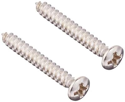 Fender buttons voor straplocks chroom (set van 2)