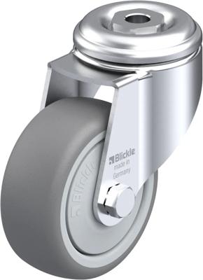 Blickle LKRA-TPA 80KF-11 Zwenkwiel Wieldiameter: 80 mm Draagvermogen (max.): 100 kg 1 stuk(s)