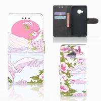 HTC U Play Telefoonhoesje met Pasjes Bird Standing - thumbnail