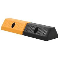 VidaXL Parkeerblokken 49x15x9 cm rubber 2 st - thumbnail