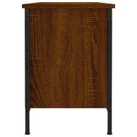 VidaXL Schoenenkast 100x35x50 cm bewerkt hout bruin eikenkleur - thumbnail