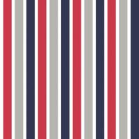 Dutch FC Joy- strepen blauw/rood/grijs - 72076 - thumbnail