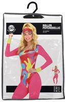 Workout Kostuum Psychedelisch Victoria Roze - thumbnail