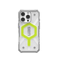 Urban Armor Gear Pathfinder MagSafe Case Backcover Apple iPhone 16 Pro Neon, Transparant MagSafe compatible - thumbnail