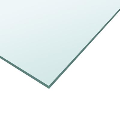 Tafelblad 30x30 cm gehard glas transparant
