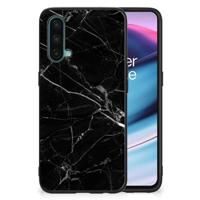 OnePlus Nord CE 5G Marmeren Print Telefoonhoesje Marmer Zwart - Origineel Cadeau Vader - thumbnail