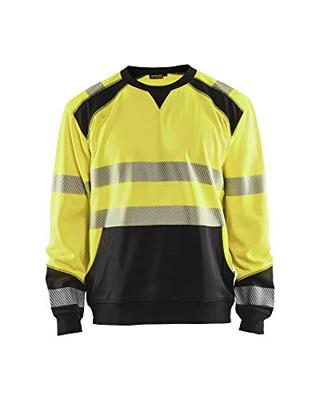 Blåkläder Sweatshirt High-Vis 35412528 | High-Vis Geel/Zwart | Maat XS - 7330509609880