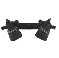 Opbouwspot Indigo Double Antiek Zwart - thumbnail