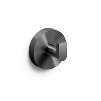 Handdoekhaak Clou Flat Set 2st Gunmetal Geborsteld PVD - thumbnail